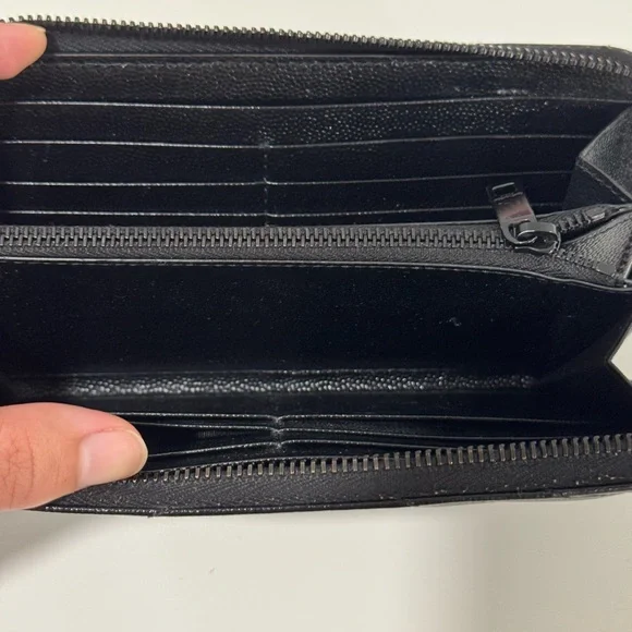 Yves Saint Laurent Black Key & Card Holder - Picture 4 of 5